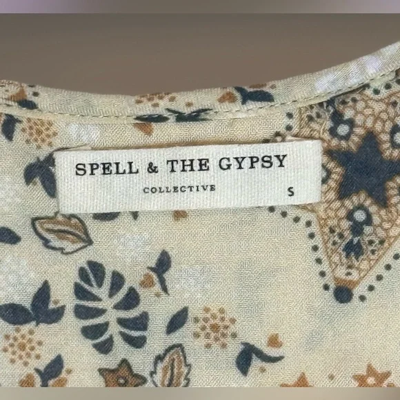Spell & the Gypsy Collective Celestial Blouse Size Small